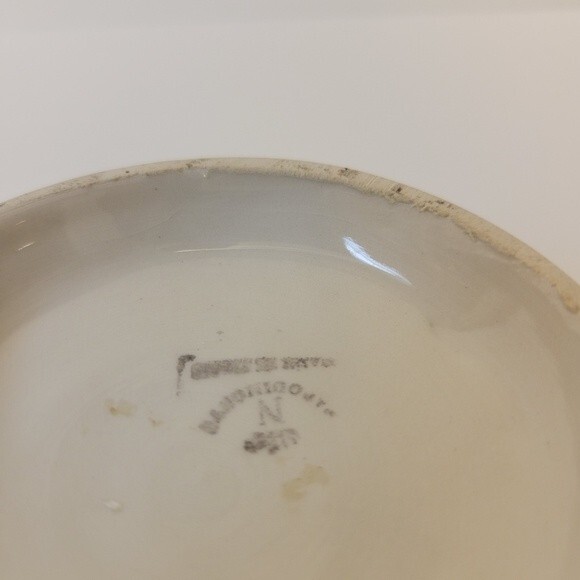 Vintage Weave Capodimonte Rope Basket/ Trinket Dish - Picture 10 of 12